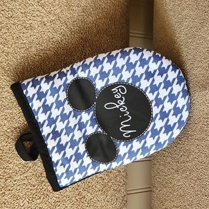 NWOT Disney Mickey Mouse Mini Oven Mitt Navy blue Black white